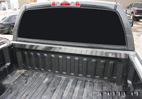 Putco Polished Stainless Front Bed Cap 02-08 Dodge Ram - Click Image to Close